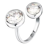 Anneau Morellato Femme Cristalli in Acier Zircone SAZW06012